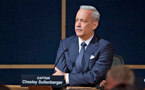 Tom Hanks in Sully. Photo courtesy Warner Bros.