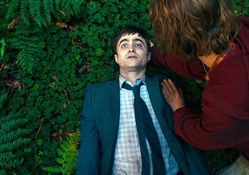 Paul Dano and Daniel Radcliffe in Swiss Army Man, photo courtesy of A24.