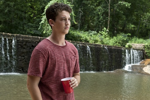(Miles Teller in The Spectacular Now. Miles Teller in The Spectacular Now.