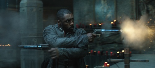 Roland (Idris Elba) in Columbia Pictures' THE DARK TOWER. Photo courtesy Sony Pictures Entertainment. Roland (Idris Elba) in Columbia Pictures' THE DARK TOWER. Photo courtesy Sony Pictures Entertainment.