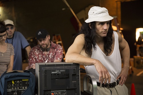 Paul Scheer, Seth Rogen and James Franco in THE DISASTER ARTIST. Photo by Justina Mintz, courtesy of A24.