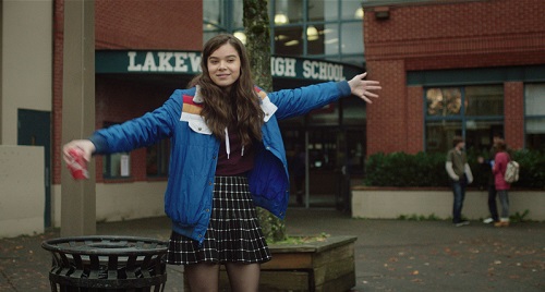 Hailee Steinfeld in The Edge of Seventeen, photo courtesy STX Entertainment 2016 All rights reserved. Hailee Steinfeld in The Edge of Seventeen, photo courtesy STX Entertainment 2016 All rights reserved.