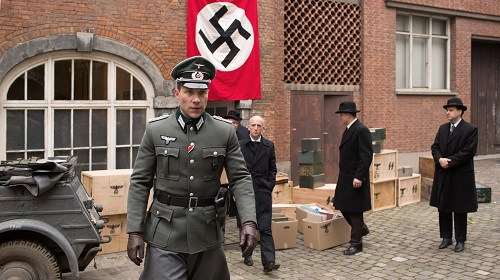 Jai Courtney in A24's THE EXCEPTION, photo by Jo Voets courtesy A24 2017, All Rights Reserved. Jai Courtney in A24's THE EXCEPTION, photo by Jo Voets courtesy A24 2017, All Rights Reserved.