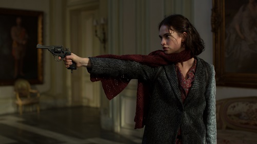 Lily James in A24's THE EXCEPTION, photo by Jo Voets courtesy A24 2017, All Rights Reserved. Lily James in A24's THE EXCEPTION, photo by Jo Voets courtesy A24 2017, All Rights Reserved.