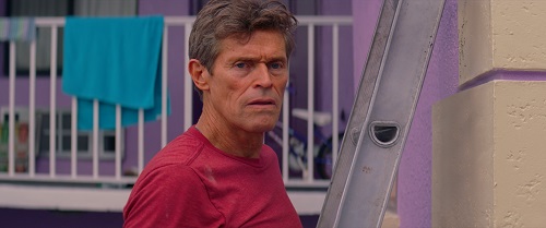 Willem Dafoe in The Florida Project. Photo courtesy of A24. Willem Dafoe in The Florida Project. Photo courtesy of A24.