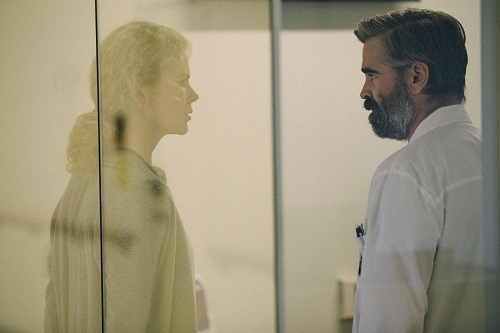 Colin Farrell and Nicole Kidman in The Killing of a Sacred Deer, photo by Jima (Atsushi Nishjima), courtesy of A24.