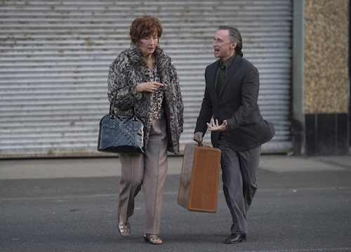 Robert Carlyle and Emma Thompson in 'The Legend of Barney Thomson'