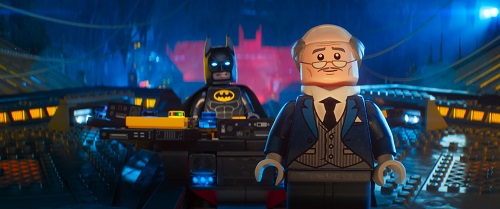 Ralph Fiennes and Will Arnett in The LEGO Batman Movie, photo courtesy Warner Bros., 2017 All rights reserved. Ralph Fiennes and Will Arnett in The LEGO Batman Movie, photo courtesy Warner Bros., 2017 All rights reserved.