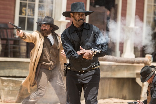 Denzel Washington stars in Metro-Goldwyn-Mayer Pictures and Columbia Pictures' THE MAGNIFICENT SEVEN. Photo courtesy Sony Pictures Entertainment INC., All Rights Reserved. Denzel Washington stars in Metro-Goldwyn-Mayer Pictures and Columbia Pictures' THE MAGNIFICENT SEVEN. Photo courtesy Sony Pictures Entertainment INC., All Rights Reserved.