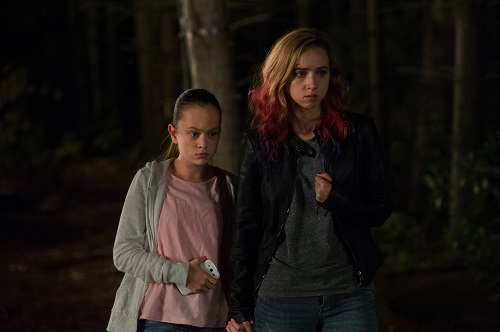 Ella Ballentine and Zoe Kazan in The Monster, Photo by Albert Camicioli, courtesy of A24.