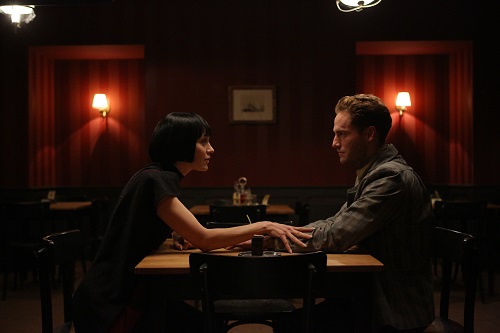 Jeanette Hain and Dominic Oley in Therapy for a Vampire (2014). Courtesy of Music Box Films. Jeanette Hain and Dominic Oley in Therapy for a Vampire (2014). Courtesy of Music Box Films.