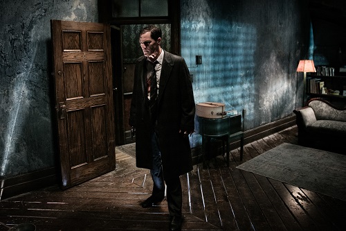 Michael Shannon in the film THE SHAPE OF WATER. Photo Credit: Kerry Hayes; © 2017 Twentieth Century Fox Film Corporation All Rights Reserved.