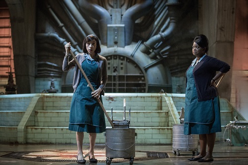 Sally Hawkins and Octavia Spencer in the film THE SHAPE OF WATER. Photo Courtesy of Fox Searchlight Pictures, © 2017 Twentieth Century Fox Film Corporation All Rights Reserved. Sally Hawkins and Octavia Spencer in the film THE SHAPE OF WATER. Photo Courtesy of Fox Searchlight Pictures, © 2017 Twentieth Century Fox Film Corporation All Rights Reserved.
