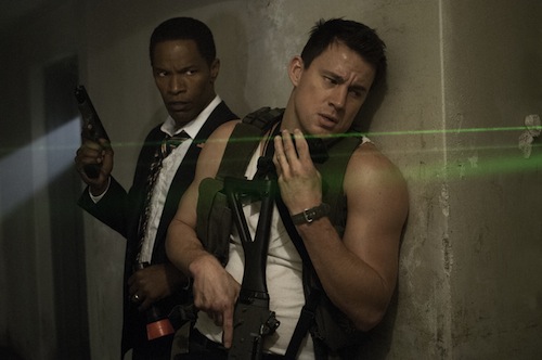 Jamie Foxx, left, and Channing Tatum star in Columbia Pictures' White House Down. PHOTO BY: Reiner Bajo COPYRIGHT: 2013 Columbia Pictures Industries, Inc. All Rights Reserved. ALL IMAGES ARE PROPERTY OF SONY PICTURES ENTERTAINMENT INC. FOR PROMOTIONAL USE ONLY. SALE, DUPLICATION OR TRANSFER OF THIS MATERIAL IS STRICTLY PROHIBITED. Jamie Foxx, left, and Channing Tatum star in Columbia Pictures' White House Down. PHOTO BY: Reiner Bajo COPYRIGHT: 2013 Columbia Pictures Industries, Inc. All Rights Reserved. ALL IMAGES ARE PROPERTY OF SONY PICTURES ENTERTAINMENT INC. FOR PROMOTIONAL USE ONLY. SALE, DUPLICATION OR TRANSFER OF THIS MATERIAL IS STRICTLY PROHIBITED.