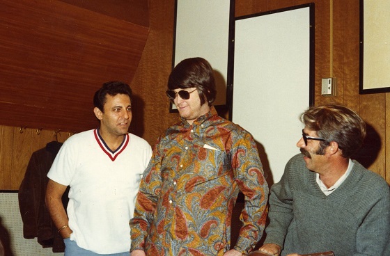 Hal Blaine, Brian Wilson and Ray Pohlman in THE WRECKING CREW, a Magnolia Pictures release.  Photo courtesy of Magnolia Pictures.