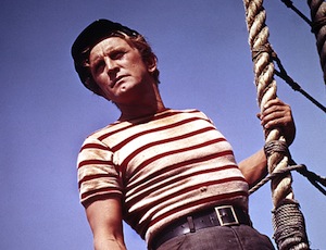 Kirk Douglas in 20,000 Leagues Under The Sea