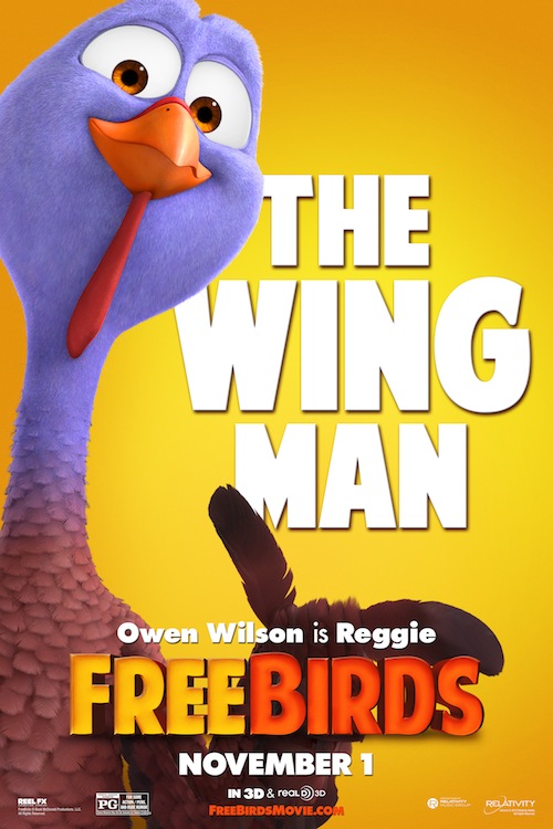 Free Birds Character Poster, Reggie