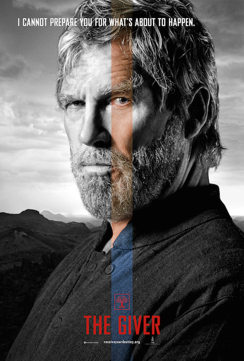 Jeff Bridges, The Giver Character Poster