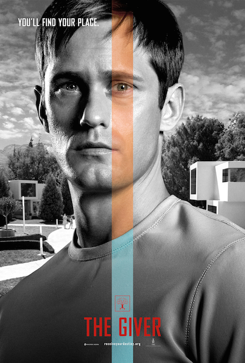 Alexander Skarsgard. The Giver Character Poster