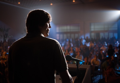 Ashton Kutcher stars as Steve Jobs in JOBS opening in 2013.