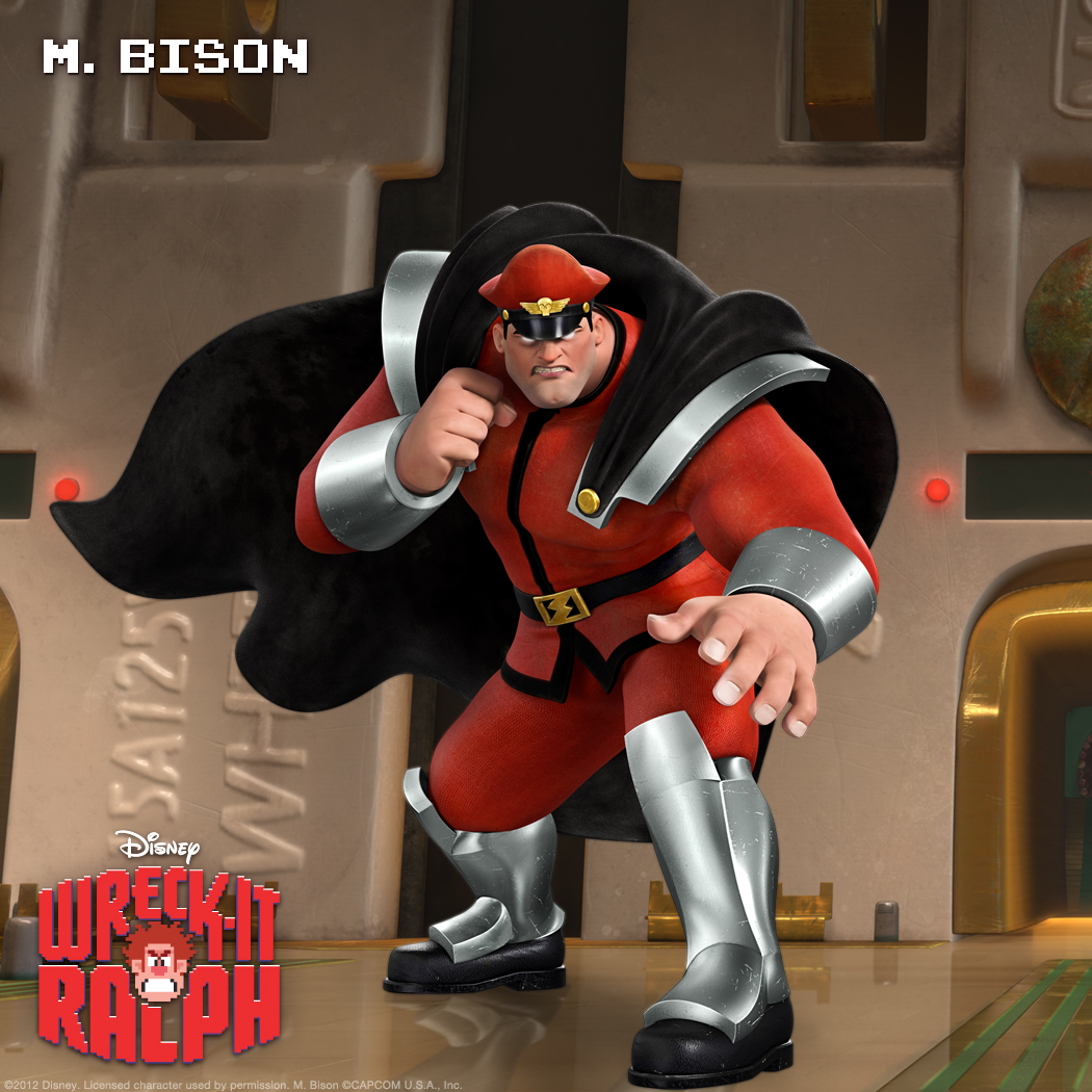 M. Bison: The Eyes Have It  A uniformed villain from “Street Fighter,” M. Bison tames his bad-guy habits at Bad-Anon.
