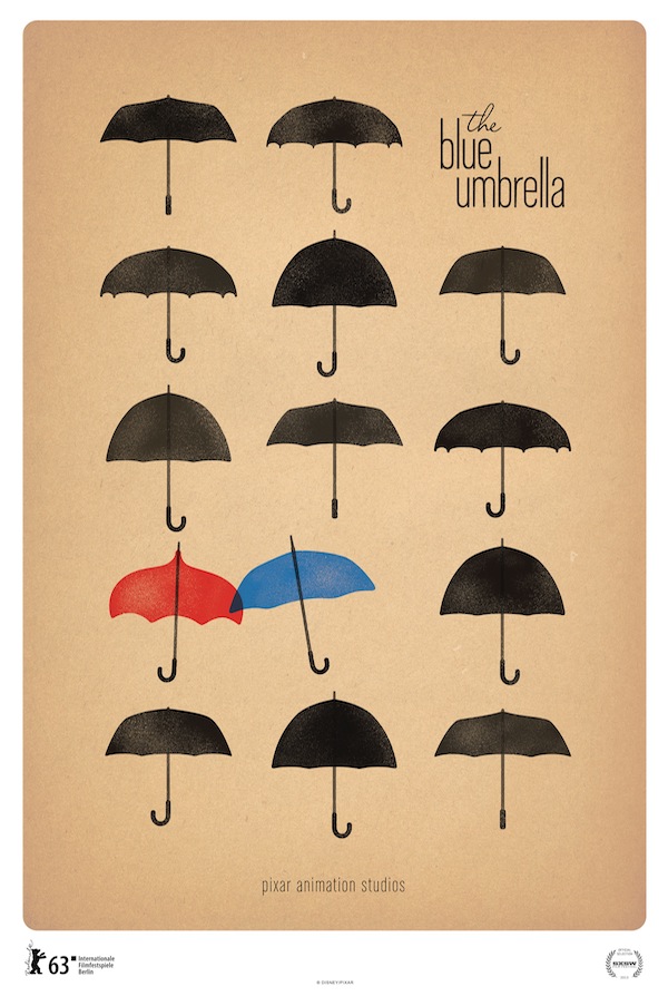 Pixar's The Blue Umbrella Berlinale Poster