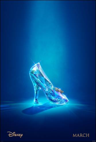 Cinderella, 2015, Glass Slipper Poster