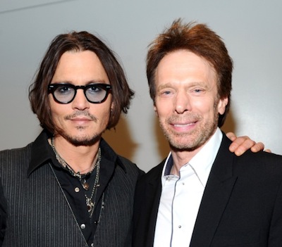 Johnny Depp and Jerry Bruckheimer at CinemaCon 2012