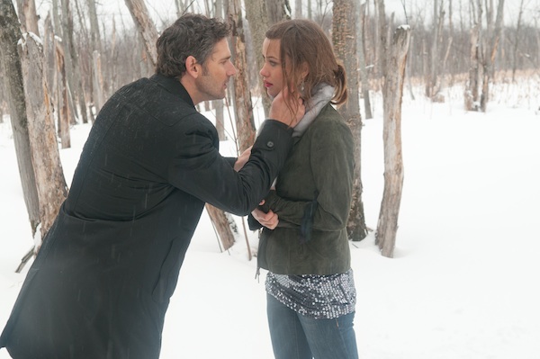 Eric Bana and Olivia Wilde in DEADFALL, a Magnolia Pictures release.