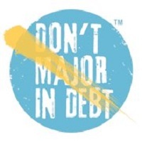 Don't Major In Debt Logo