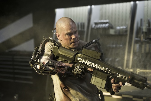 Matt Damon In Elysium