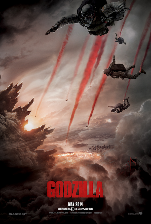 Godzilla 2014 Poster