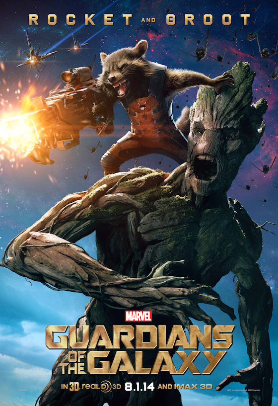 Guardians of the Galaxy Rocket and Groot Poster