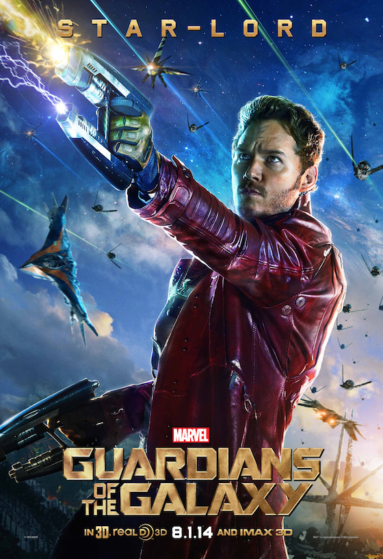 Guardians of the Galaxy Starlord Poster