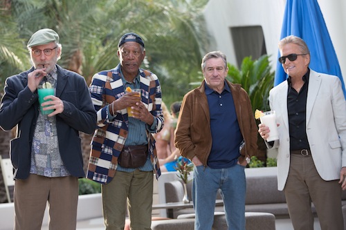 Michael Douglas, Robert De Niro, Morgan Freeman & Kevin Kline star in Last Vegas