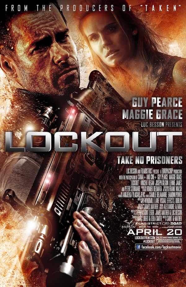 Lockout, from Luc Besson, Poster