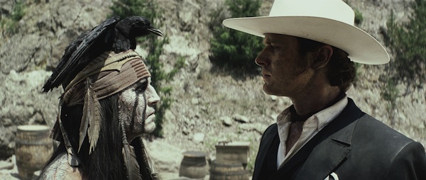 Gore Verbinski's The Lone Ranger, with Johnny Depp and Armie Hammer