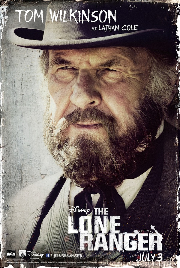 The Lone Ranger Character Poster, Tom Wilkinson