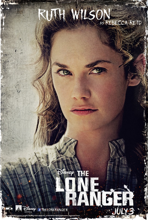 The Lone Ranger Character Poster, Ruth Wilson