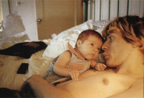 Kurt and little Frances Bean Cobain - Courtesy of HBO Documentary Films