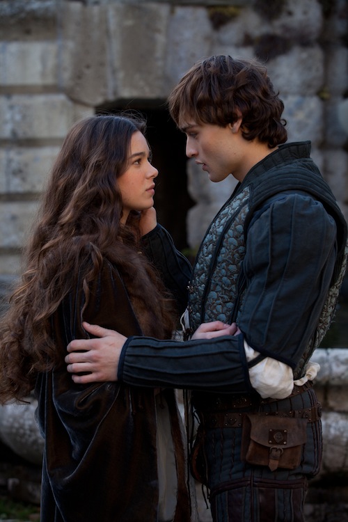 Hailee Steinfeld and Douglas Booth in Romeo & Juliet (2013)