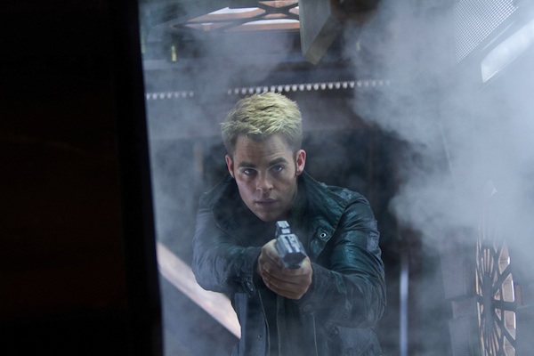 Chris Pine in Star Trek Into Darkness