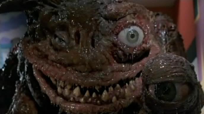 The alien monster in TerrorVision