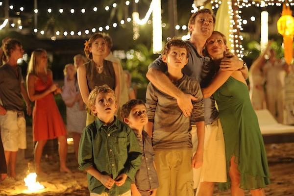 SAMUEL JOSLIN, OAKLEE PENDERGAST, TOM HOLLAND, EWAN McGREGOR and NAOMI WATTS star in THE IMPOSSIBLE  Photo: Jose Haro  © 2011 Summit Entertainment, LLC. All Rights Reserved.