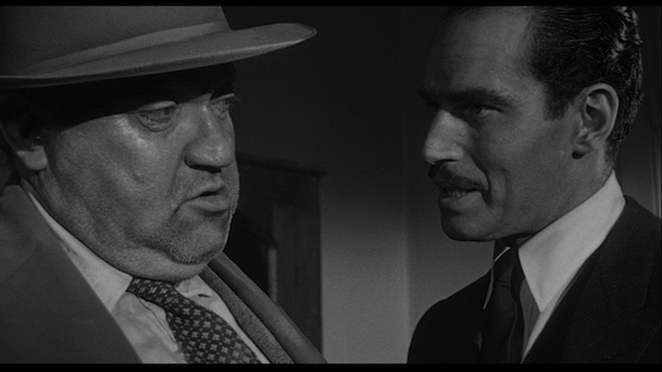 Orson Welles and Charlton Heston in Touch of Evil