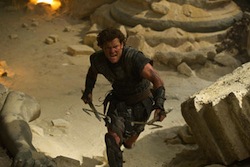 Sam Worthington in Wrath of the Titans