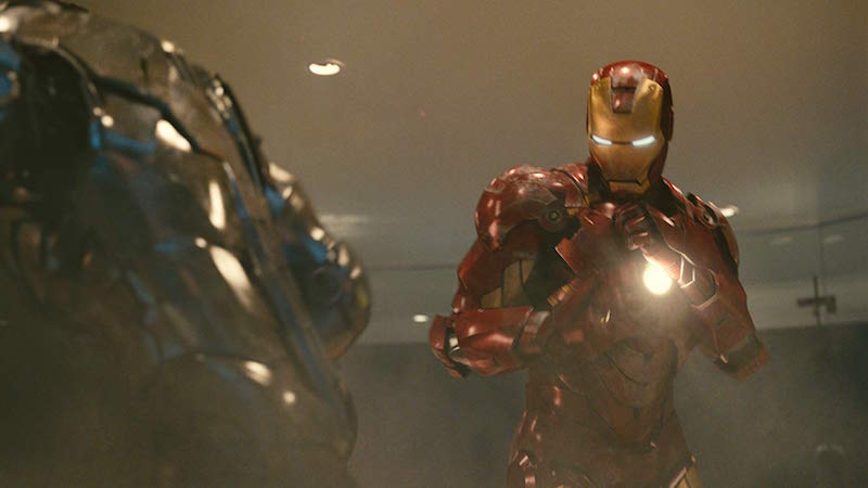 A scene from Iron Man 2