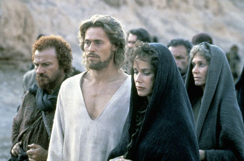 Harvey Keitel, Willem Dafoe, Barbara Hershey, and Verna Bloom in The Last Temptation of Christ (1988)