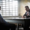 In this image released by Disney, Mark Rylance, left, and Tom Hanks appear in a scene from "Bridge of Spies." (Jaap Buitendijk/DreamWorks Pictures/Fox 2000 PIctures via AP)