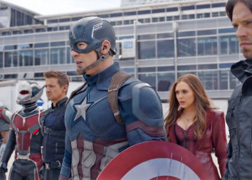 A scene from Captain America Civil War